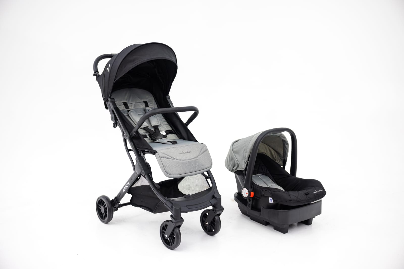 Coche Argus Maleta con Portabebé
