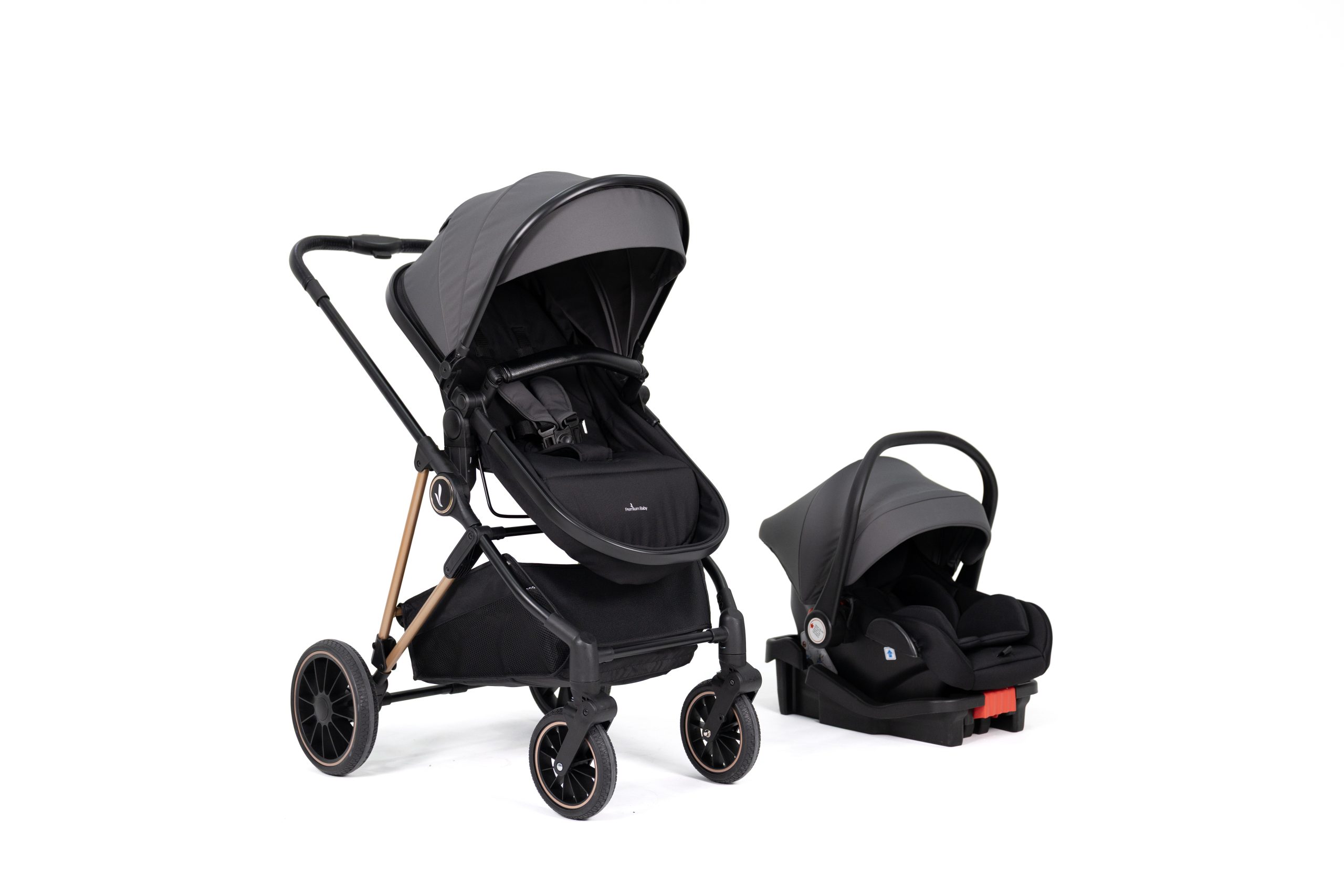 Coche travel system Ana – Gris
