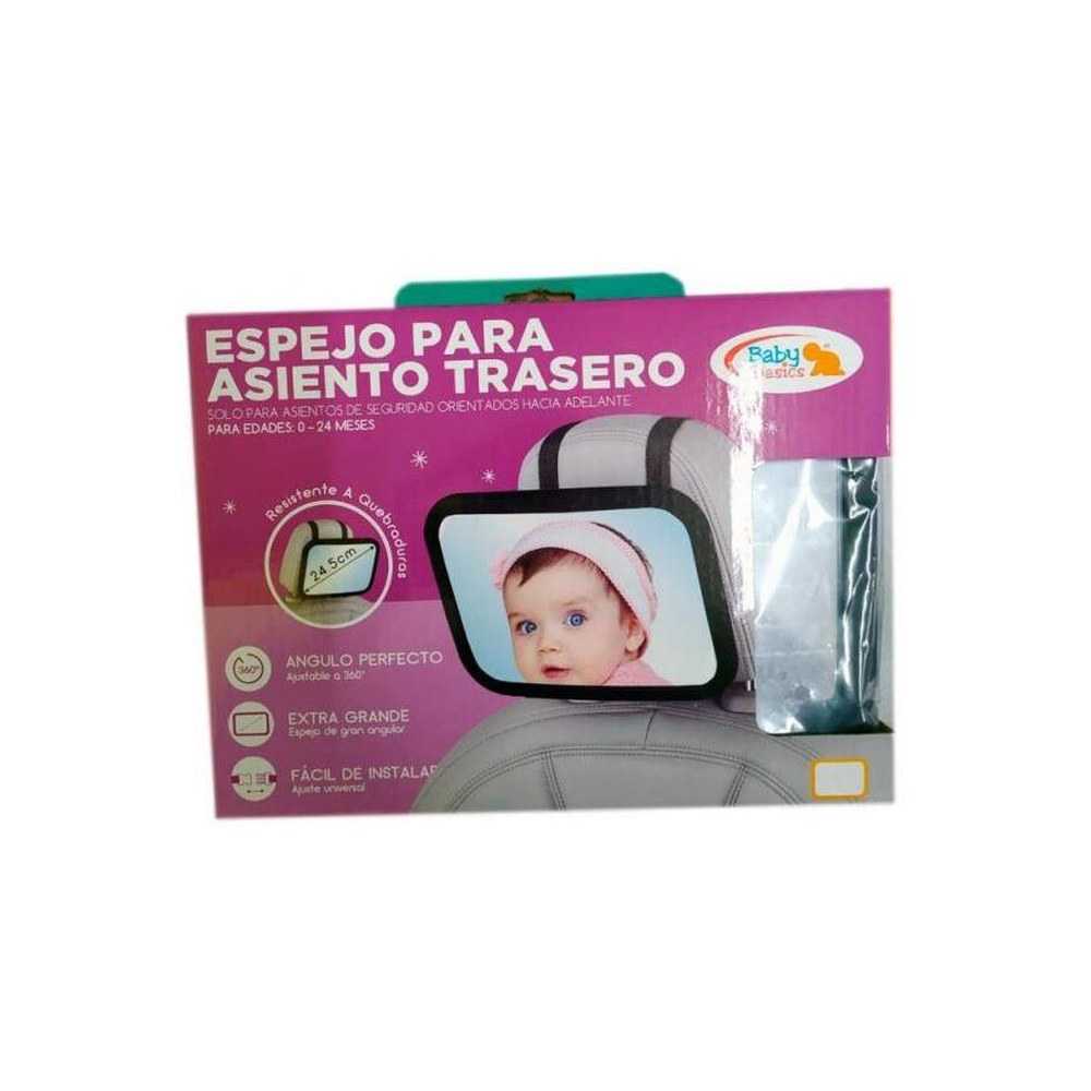 Espejo de carro para asiento trasero