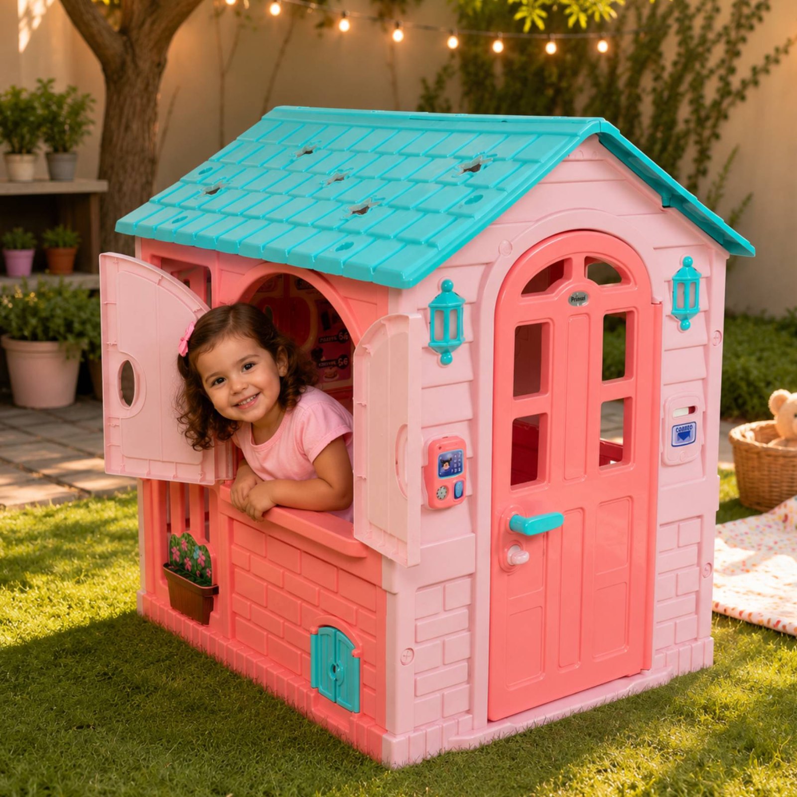 Casita de juego Rosa Plus Heladería